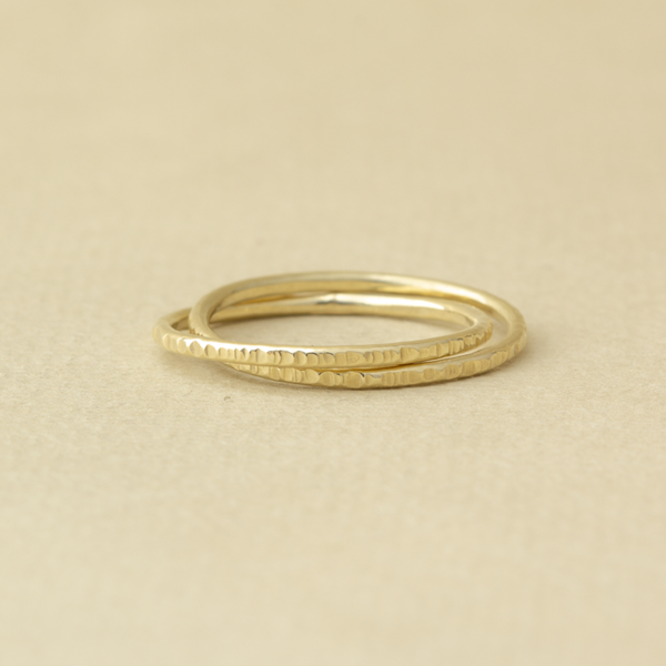 Fijne ring van goud